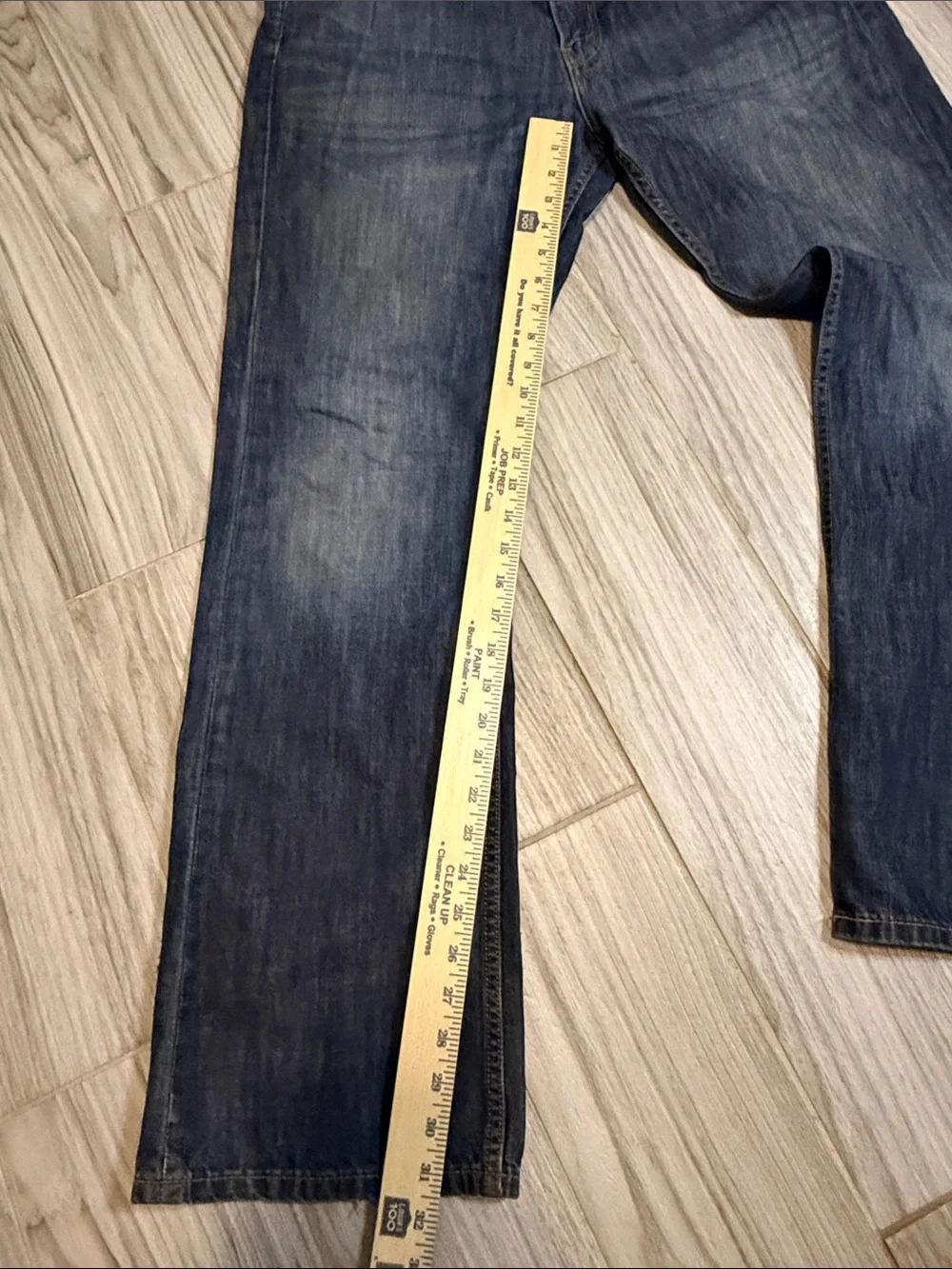 Levi's Men's Dark Blue Straight-Leg Jeans